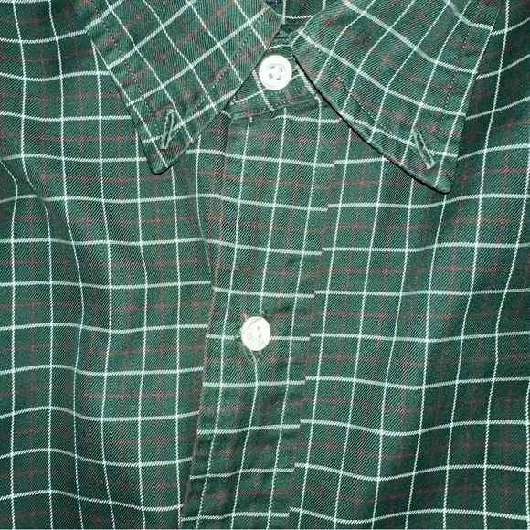 Ralph Lauren Classic Fit Size Large Windowpane Plaid Brown Pony Western Cowboy - Picture 12 of 14